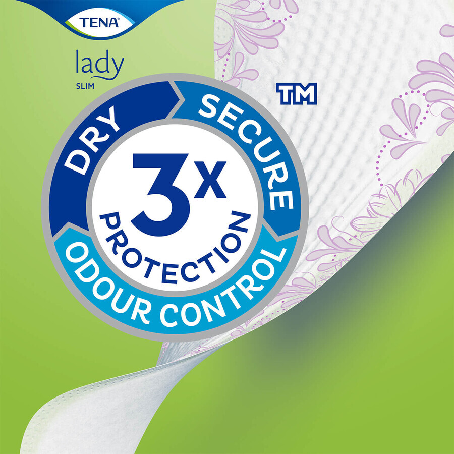 Tena Lady Slim, solette urologiche, Ultra Mini Plus, 24 unità