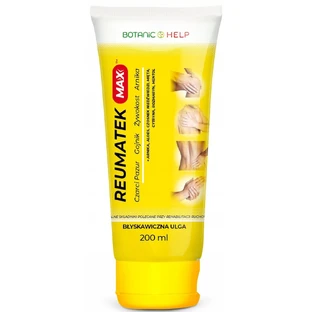 Botanic Help Reumatek Max, gel de masaje, 200 ml