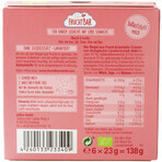 Fruchtbar Bio barrita de cereales, fresa, manzana, avena, después de 12 meses, 6 x 23 g