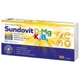 Sundovit D3 + Mg + K2 + B6, 30 tabletten KORT GEDRAG