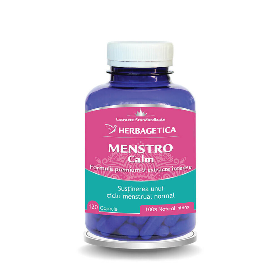 Menstrocalm, 120 capsules, Herbagetica