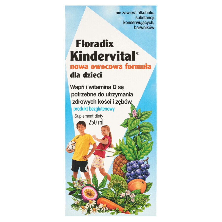 Floradix Kindervital pentru copii, 250 ml