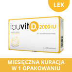 Ibuvit D3 2000 UI, 30 capsule