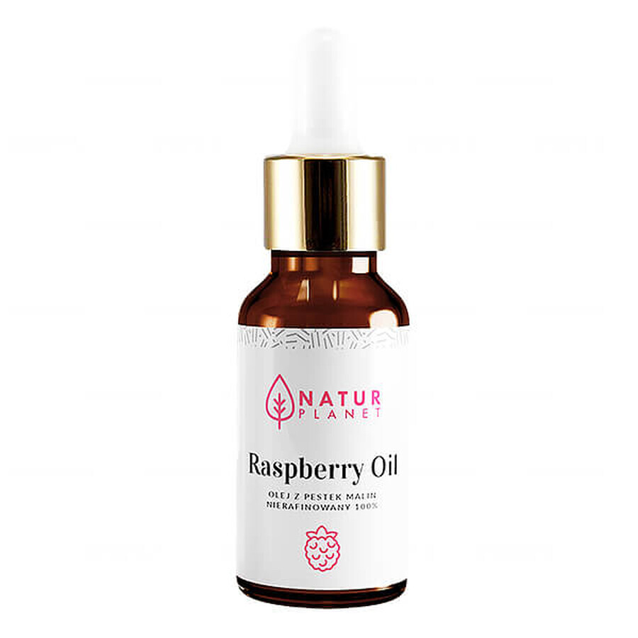 Natur Planet, raspberry seed oil, 100% unrefined, 30 ml