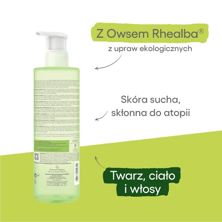 A-Derma Exomega Control 2w1, żel emolient do mycia ciała, twarzy, włosów, od urodzenia, 500 ml: ceny i cechy