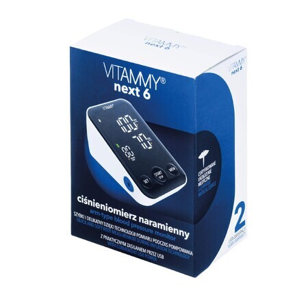 Vitammy Next 6, automatische bovenarm bloeddrukmeter