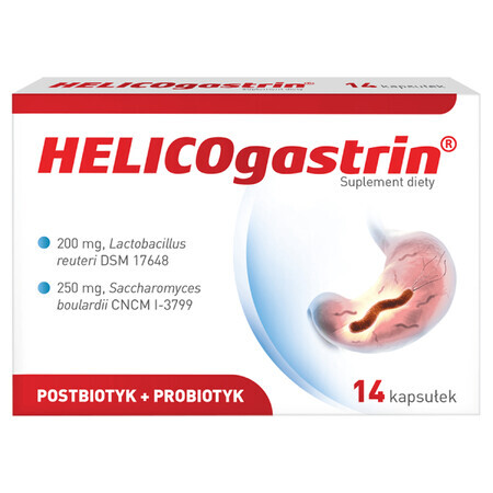  Helicogastrin, 14 capsules