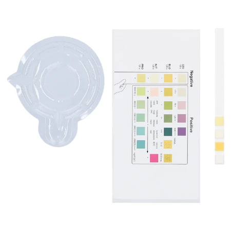 Diather Urineweginfectietest, thuistest voor de detectie van leukocyten, bloed, nitriet en eiwit in urine, voor kinderen en volwassenen, 1 stuk