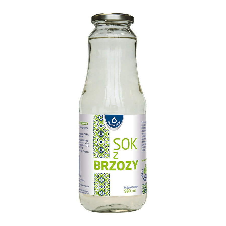 Oleofarm Birkensaft, 990 ml