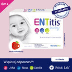 ENTitis Baby voor zuigelingen vanaf 6 maanden en kinderen, aardbeiensmaak, 30 sachets