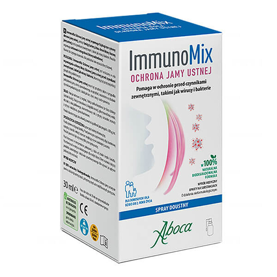 ImmunoMix Oral Protection, orale spray voor volwassenen en kinderen vanaf 2 jaar, 30 ml