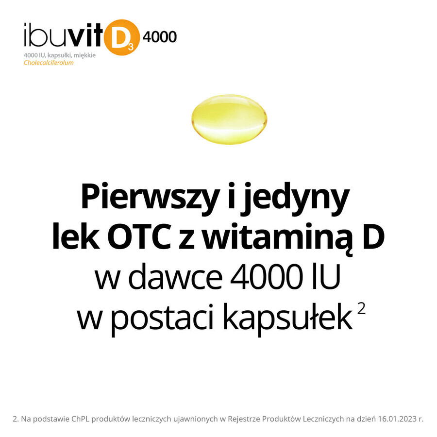 Ibuvit D3 4000 UI, 90 capsule