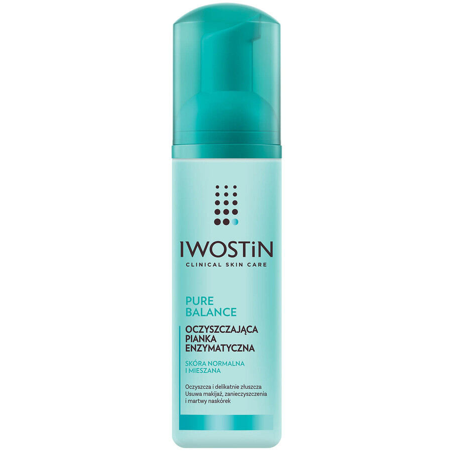 Iwostin Pure Balance, espuma enzimática purificante, 150 ml