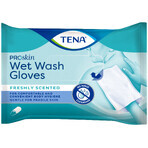 Tena ProSkin Wet Wash Mănuși, tampoane sanitare umezite, 8 buc