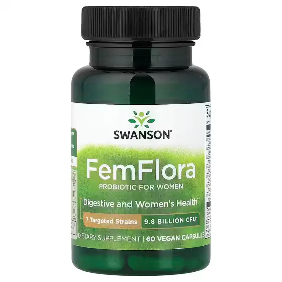 Swanson Femflora, 60 capsules