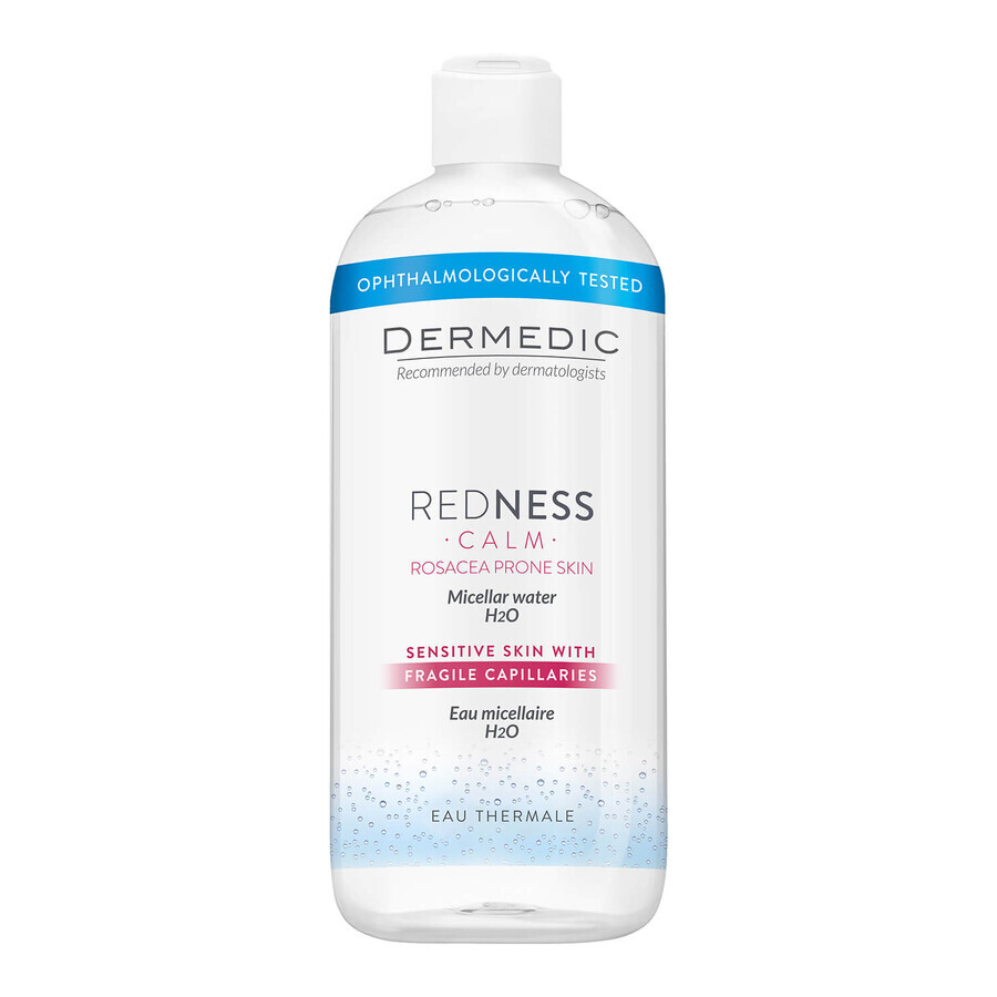 Dermedic Redness Calm, Micellaire Lotion H2O, gevoelige huid, 500 ml