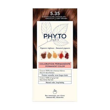 Phyto Color, haarverf, 5,35 gouden mahonie, 1 stuk