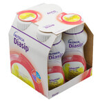 Diasip, voedingspreparaat voor diabetici, vanillesmaak, 4 x 200 ml