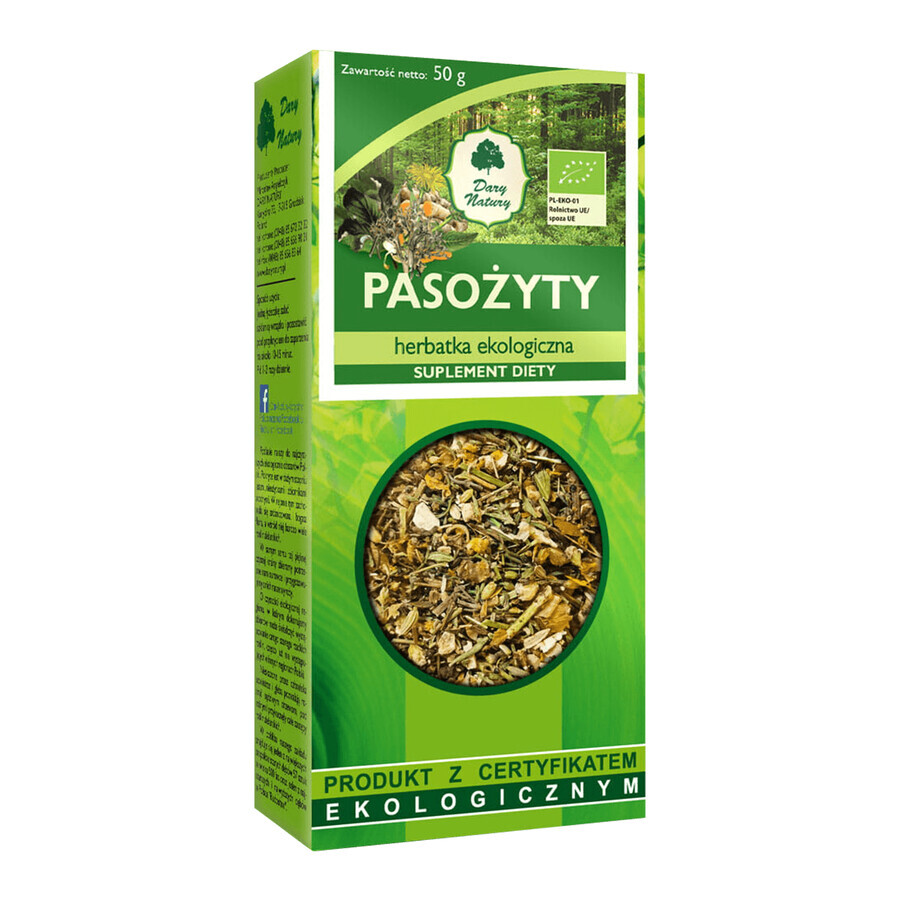 Dary Natury Parasites, biologische thee, 50 g