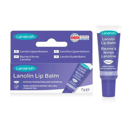 Lansinoh, bálsamo labial con lanolina, 7 g