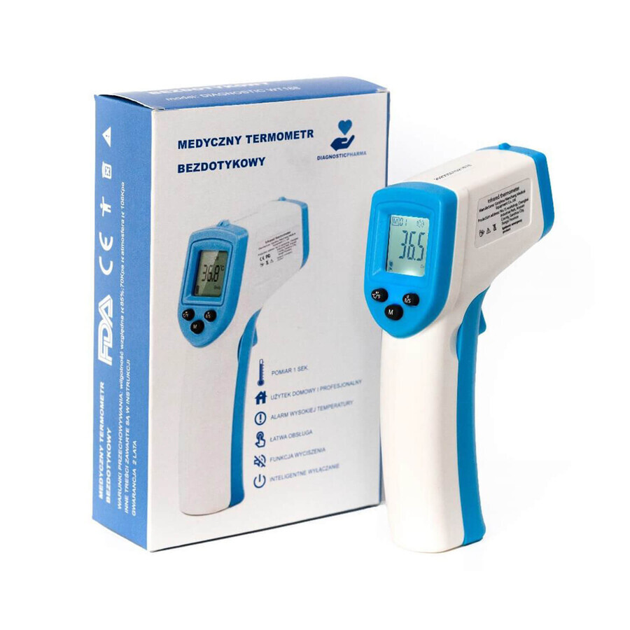 Diagnostic Pharma WT188, berührungsloses Infrarot-Thermometer