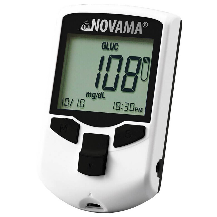 Novama MultiCheck Pro+, a multifunctional measuring device for measuring glucose, cholesterol and uric acid