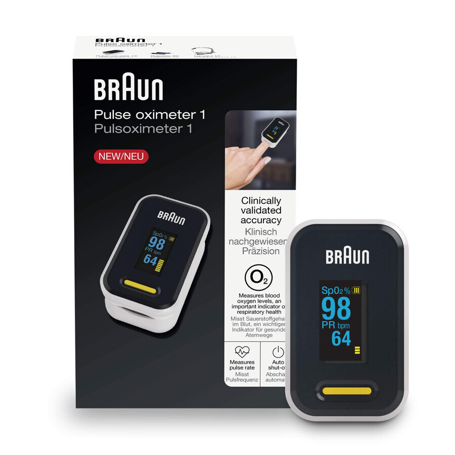 Braun pulsoximeter 1, pulsoximeter