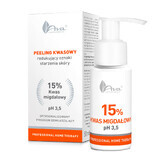 Ava, peeling om tekenen van huidveroudering te verminderen, midgelzuur 15%, 50 ml