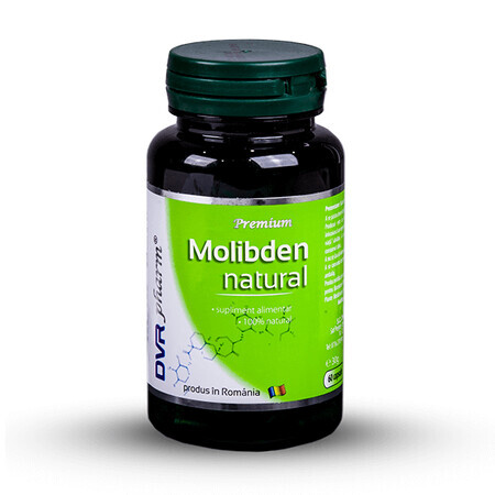 Molybdeen natuurlijk, 60 capsules, Dvr Pharm