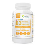 Wish Vitamine D3 800IU 20 µg Junior, sinaasappelsmaak, 120 zuigtabletten