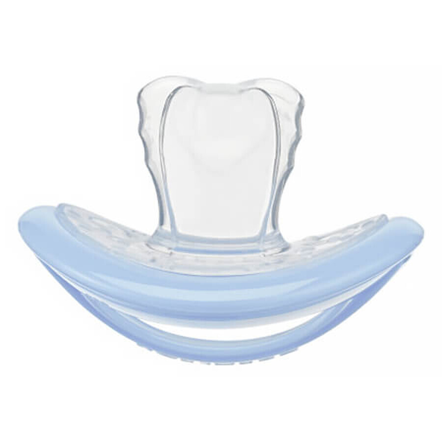 Curaprox Baby, fopspeen, silicone, blauw, maat 1, 1-2,5 jaar, 1 stuk