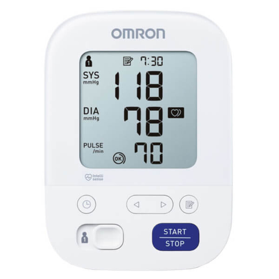 Omron M3 Comfort, automatic blood pressure monitor for the upper arm