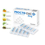 Procto-Zac Relief, rectale zetpillen, 10 stuks