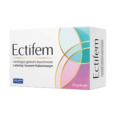 Ectifem, vaginale bolletjes, 10 eenheden