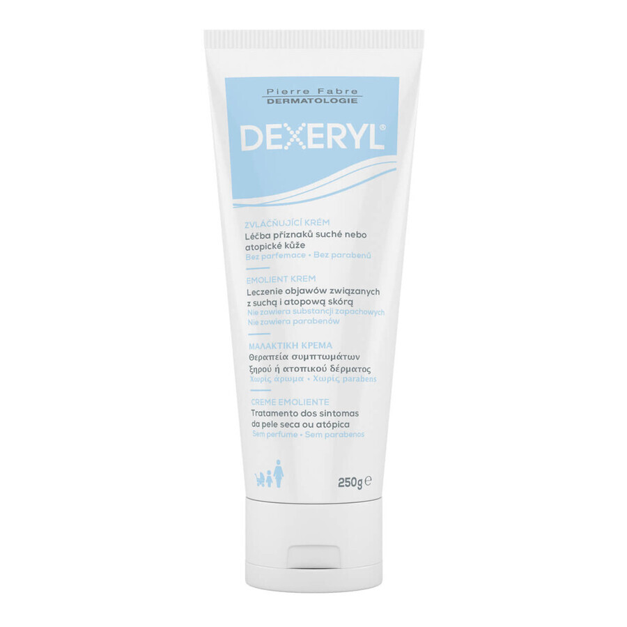 Dexeryl, verzachtende crème voor de droge huid, 250 g