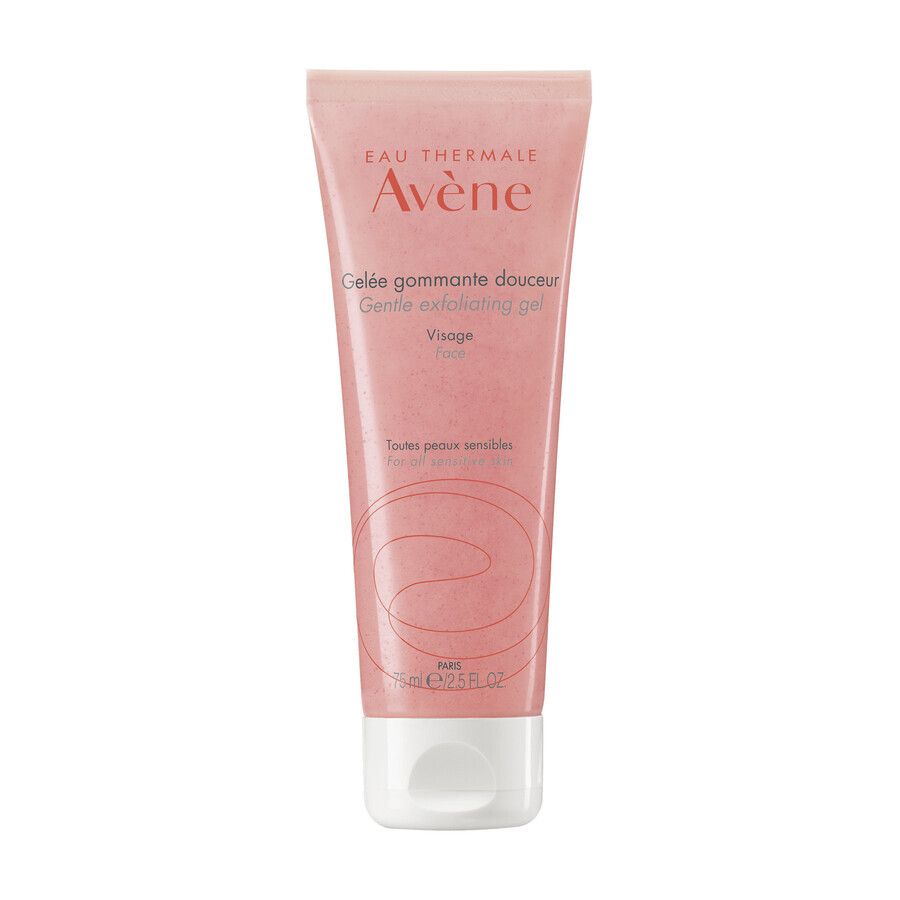 Avene, milde gel scrub, gevoelige huid, 75 ml