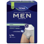 Tena Men Active Fit Pants, absorberende slip voor mannen, maat L/XL, 95-130 cm, Normaal, 8 stuks