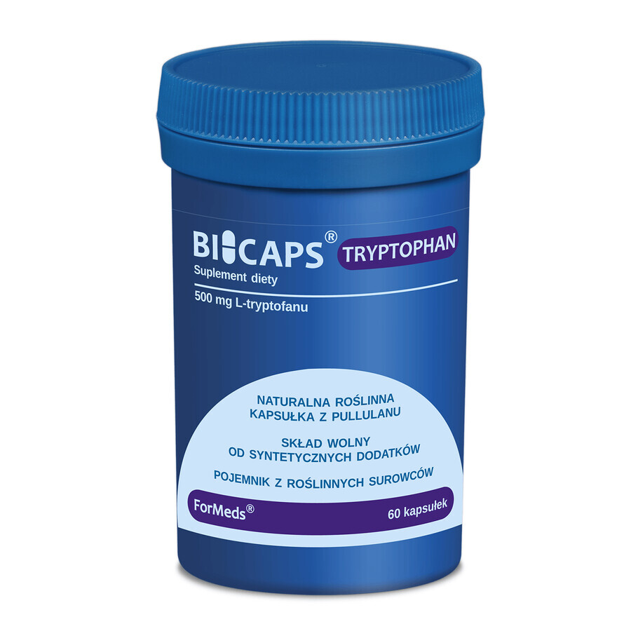 ForMeds Bicaps Tryptofaan, 60 capsules