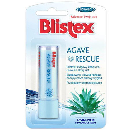 Blistex Agave Rescue, lippenbalsem, 3,7 g