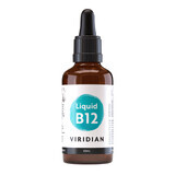 Viridian Liquid B12, vitamine B12 100 µg, druppels, 50 ml