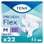 Tena Flex ProSkin, scutece, mărimea M, 71-102 cm, Maxi, 22 unități