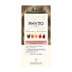 Phyto Phytocolor, permanente haarverf, 8.1 licht asblond, 50 ml