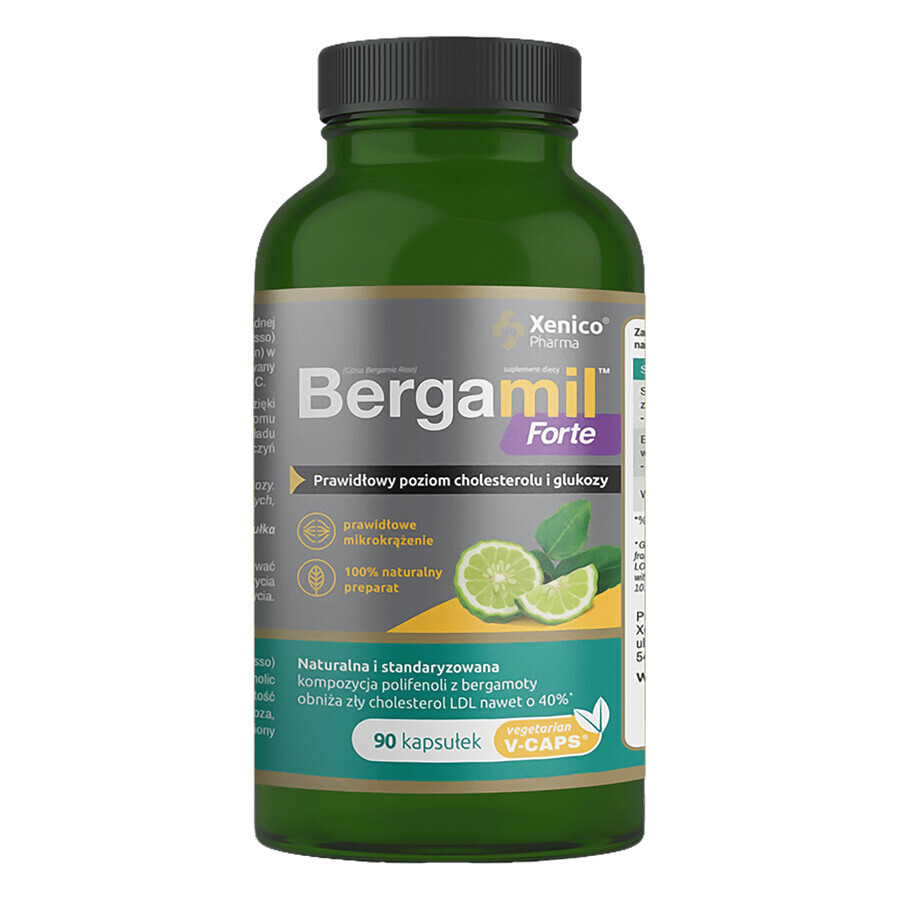 Bergamil Forte, 90 capsules