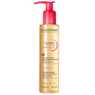 Bioderma Sensibio Huile micellaire nettoyante, huile micellaire apaisante, 150 ml