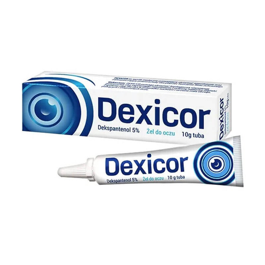 Dexicor, gel pour les yeux, 10 g