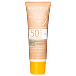 Bioderma Photoderm Cover Touch Mineral, dekkende minerale vloeistof, licht, SPF 50+, 40 g