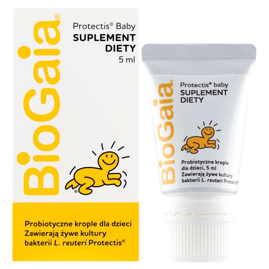 BioGaia Protectis Baby, druppels voor kinderen, tube, 5 ml