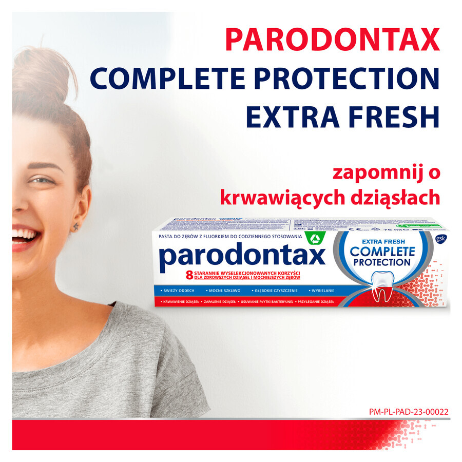 Parodontax Complete Protection Extra Fresh tandpasta, 75 ml