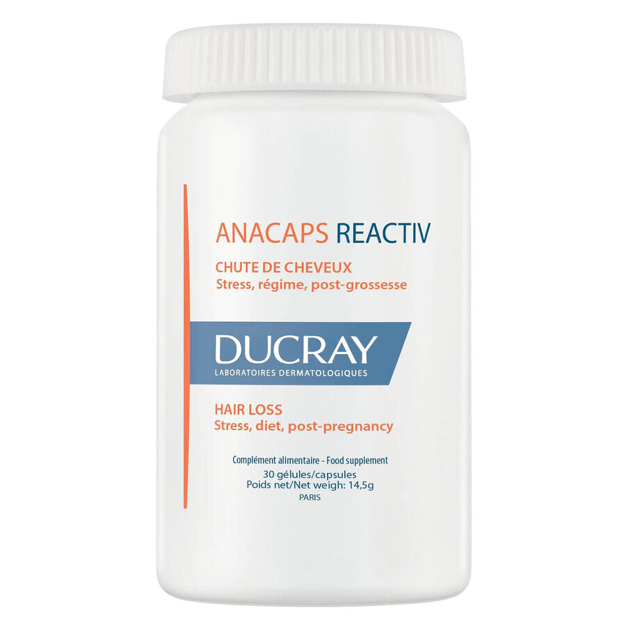 Ducray Anacaps Reactiv set, 3 x 30 capsules