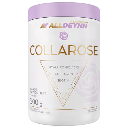 Allnutrition Alldeynn CollaRose, mango-maracuja smaak, 300 g